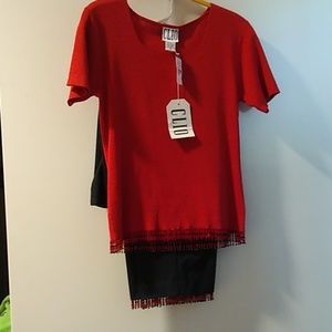 2 piece Capri pants set